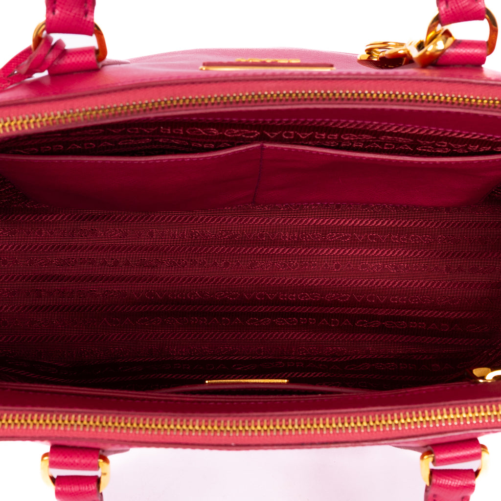 Shoulder Bag Saffiano Lux Tote Pink Saffiano Leather
