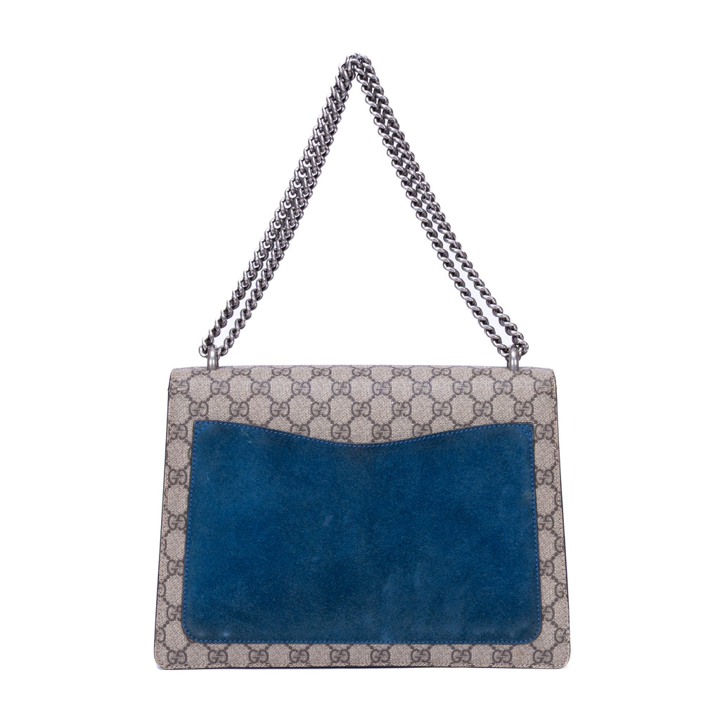 Bolso de hombro Dionysus GG de lona GG Supreme beige