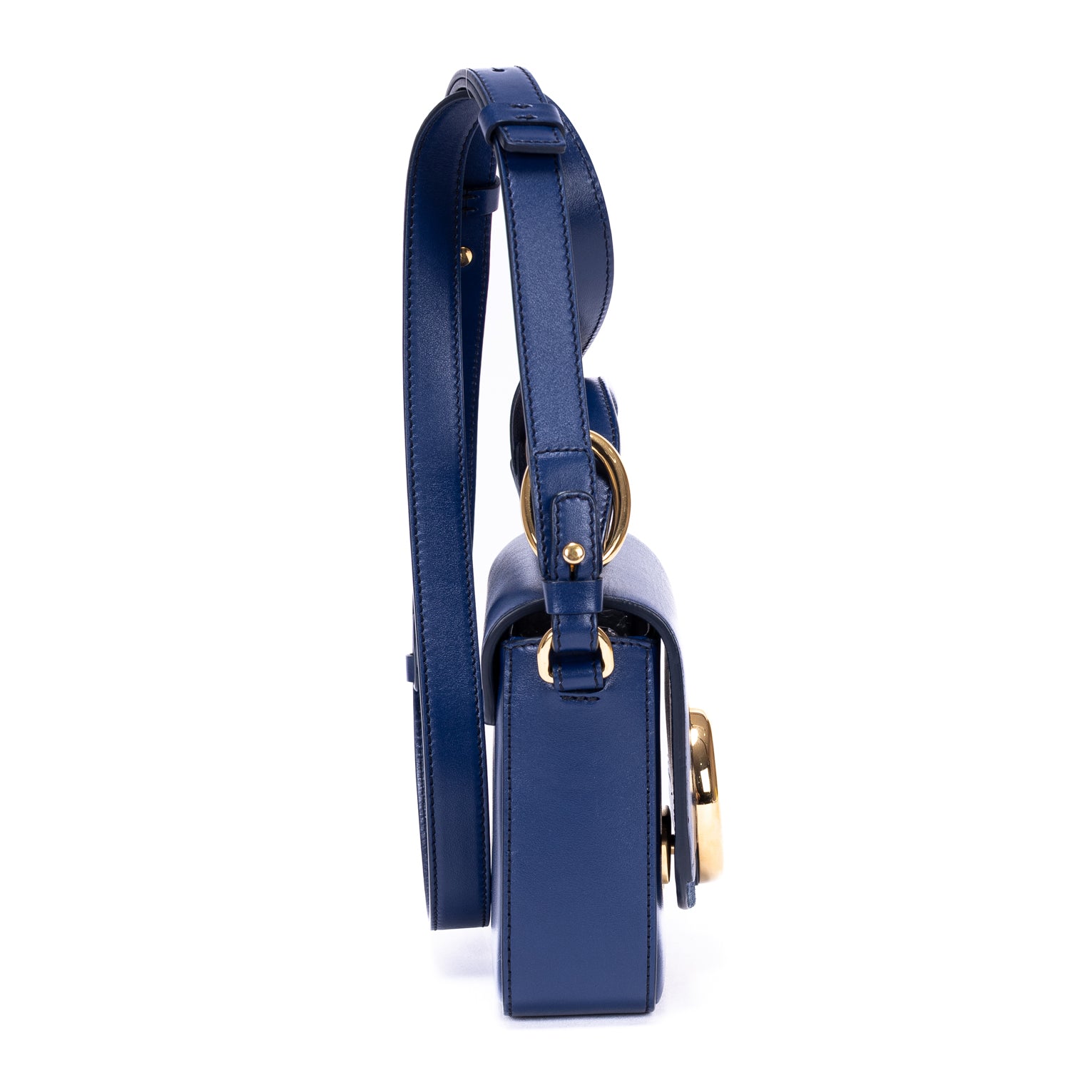 Crossbody C Crossbody Mini Navy Calfskin Leather / Suede Leather