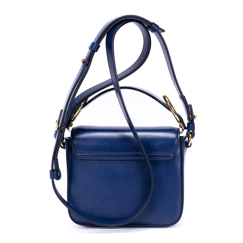 Crossbody C Crossbody Mini Navy Calfskin Leather / Suede Leather