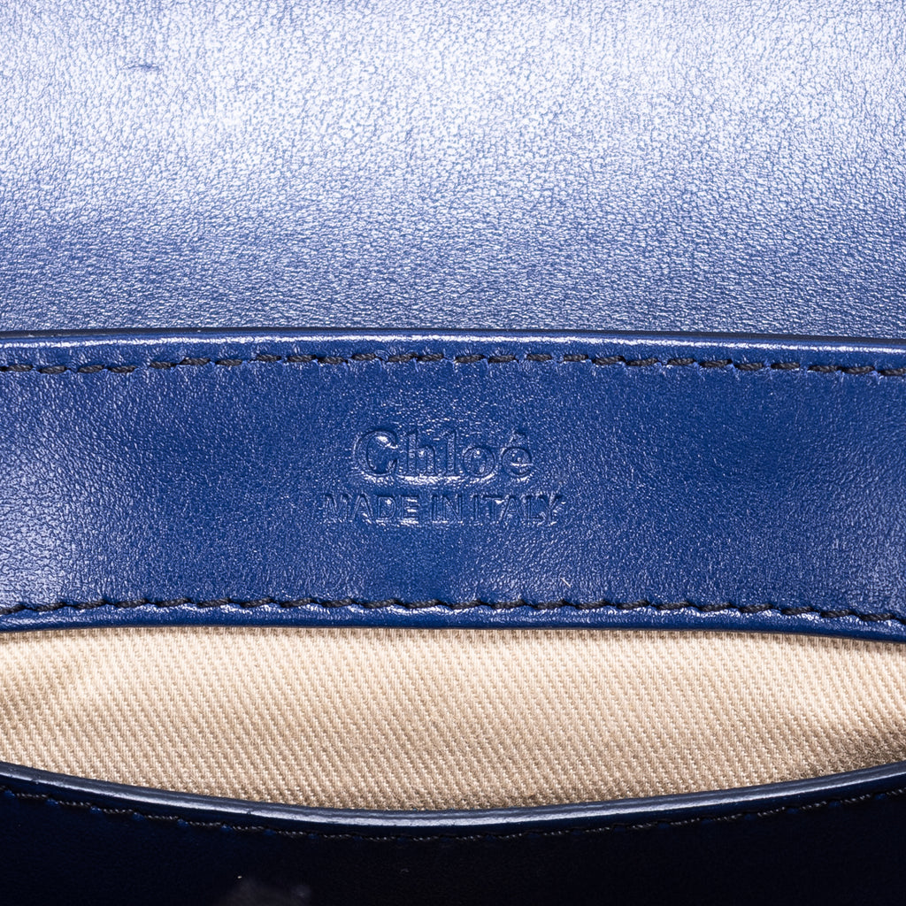 Crossbody C Crossbody Mini Navy Calfskin Leather / Suede Leather