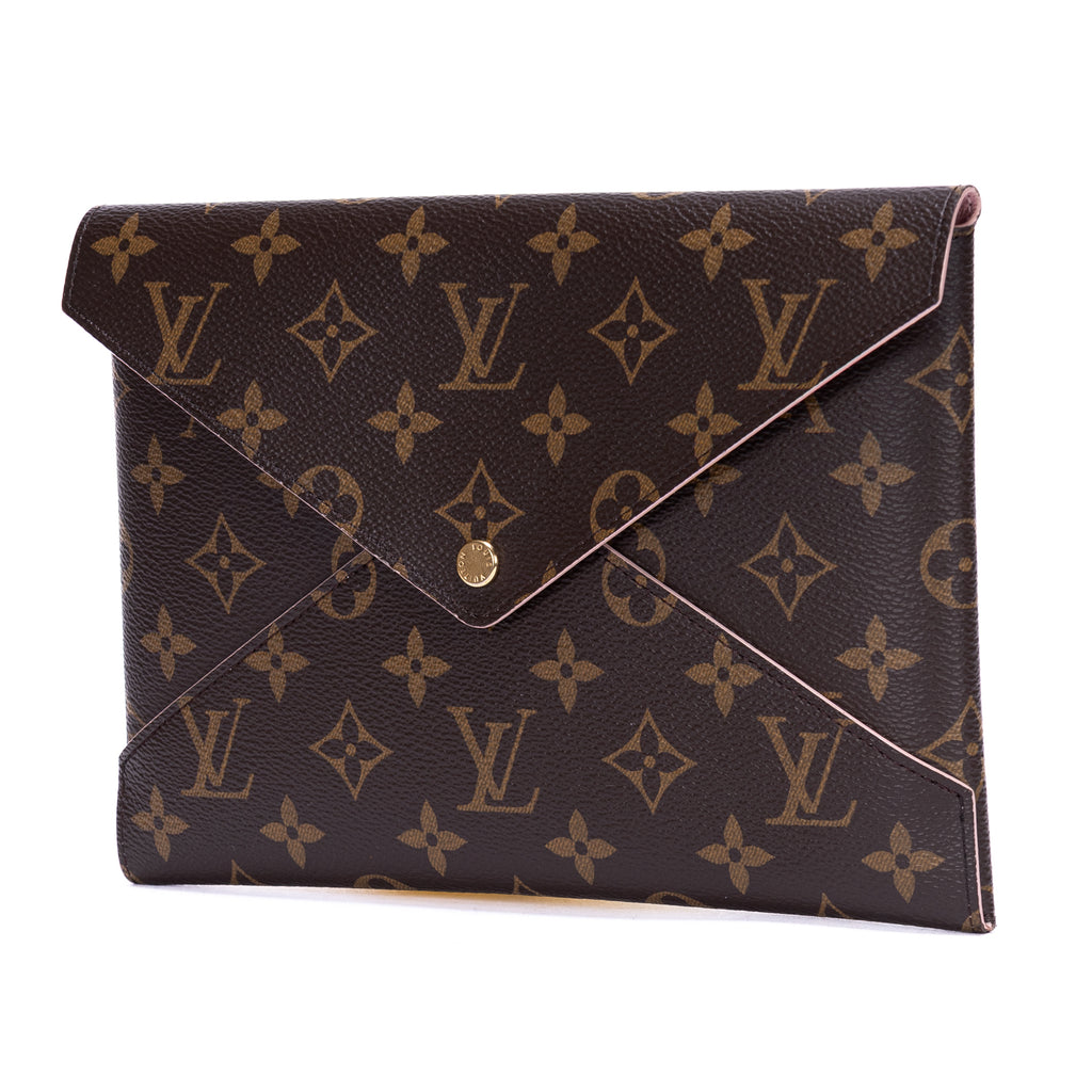 Pouch Kirigami Pochette 3 in 1 Brown Monogram Canvas