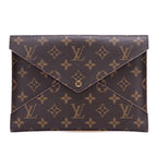 Pouch Kirigami Pochette 3 in 1 Brown Monogram Canvas