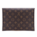 Pouch Kirigami Pochette 3 in 1 Brown Monogram Canvas