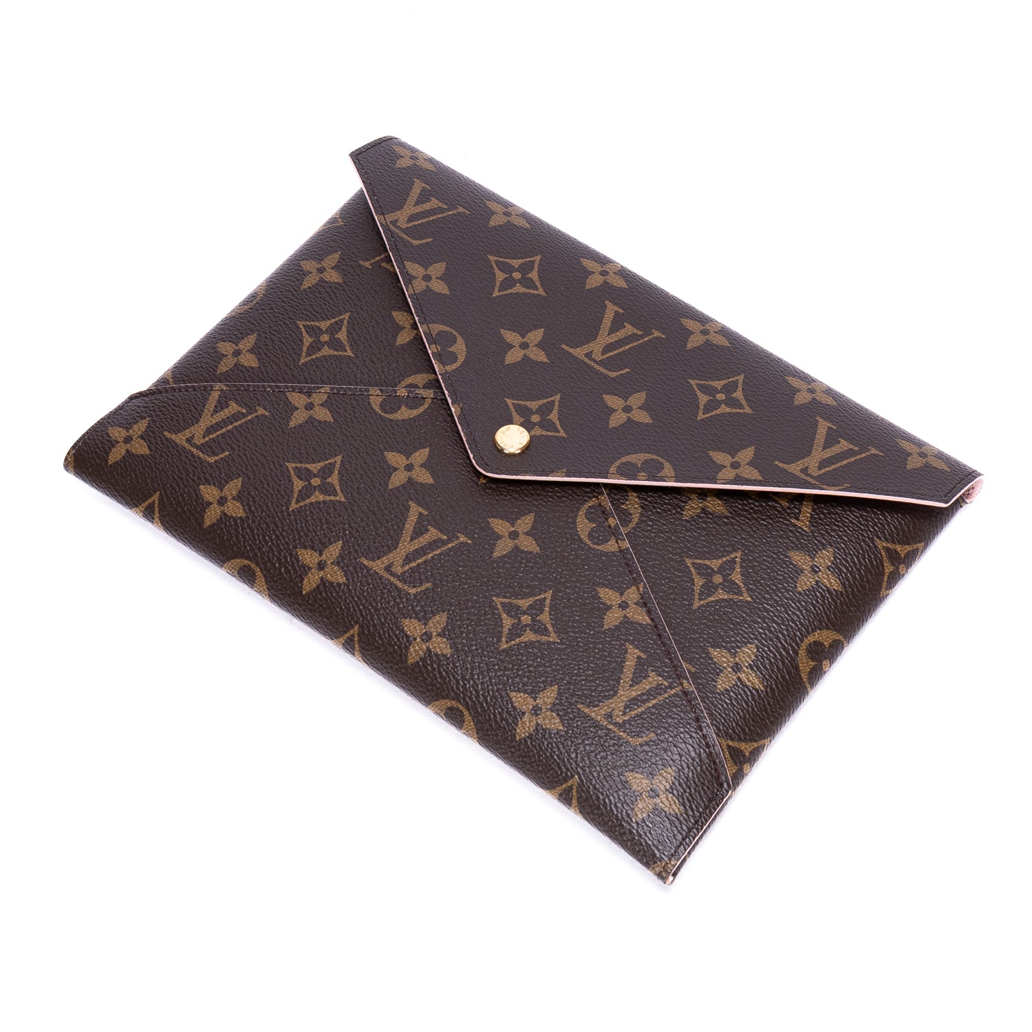Pouch Kirigami Pochette 3 in 1 Brown Monogram Canvas