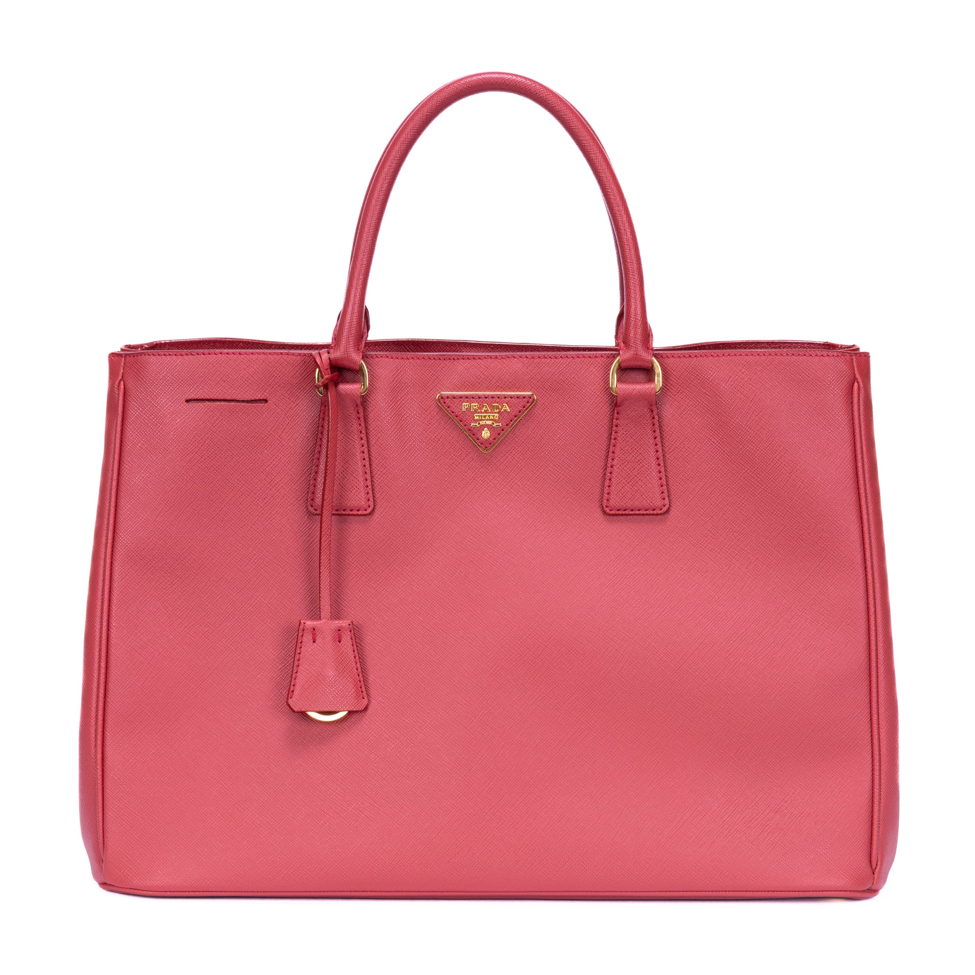 Handbag Saffiano Lux Tote Red Saffiano Leather