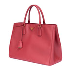 Handbag Saffiano Lux Tote Red Saffiano Leather