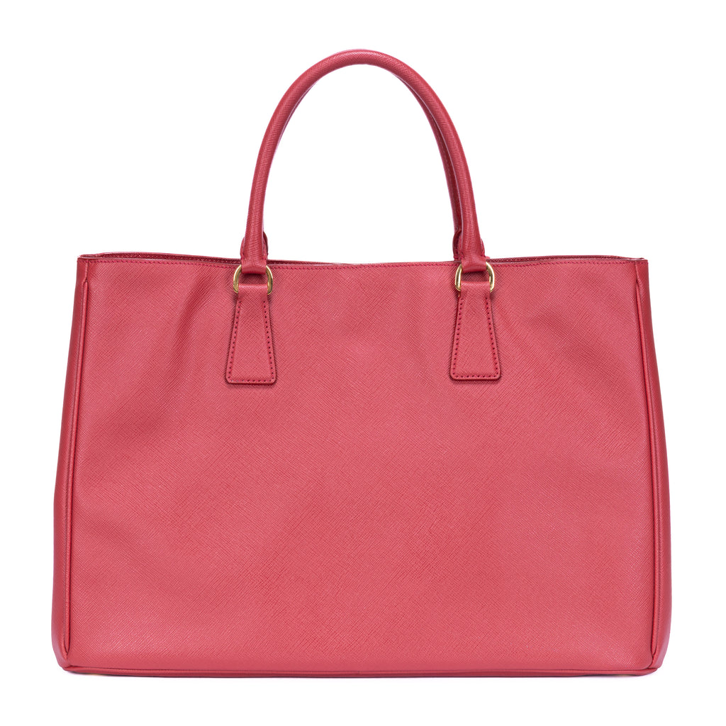 Handbag Saffiano Lux Tote Red Saffiano Leather