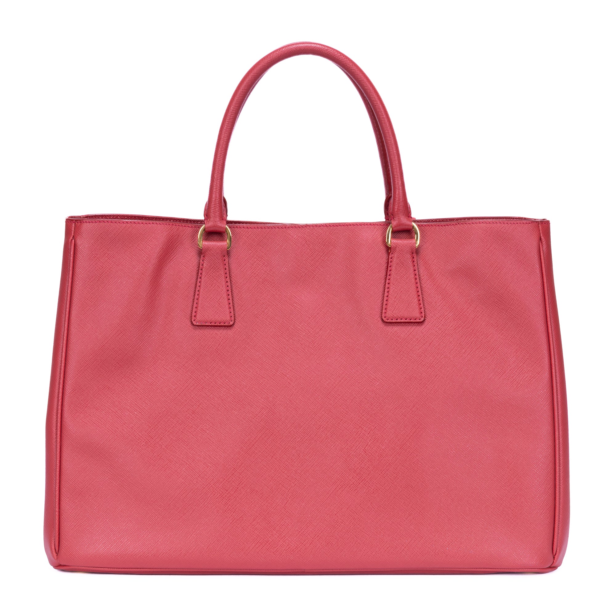 Handbag Saffiano Lux Tote Red Saffiano Leather