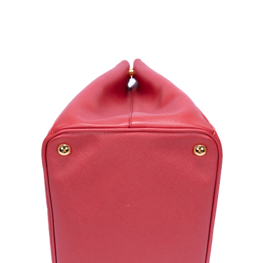 Handbag Saffiano Lux Tote Red Saffiano Leather