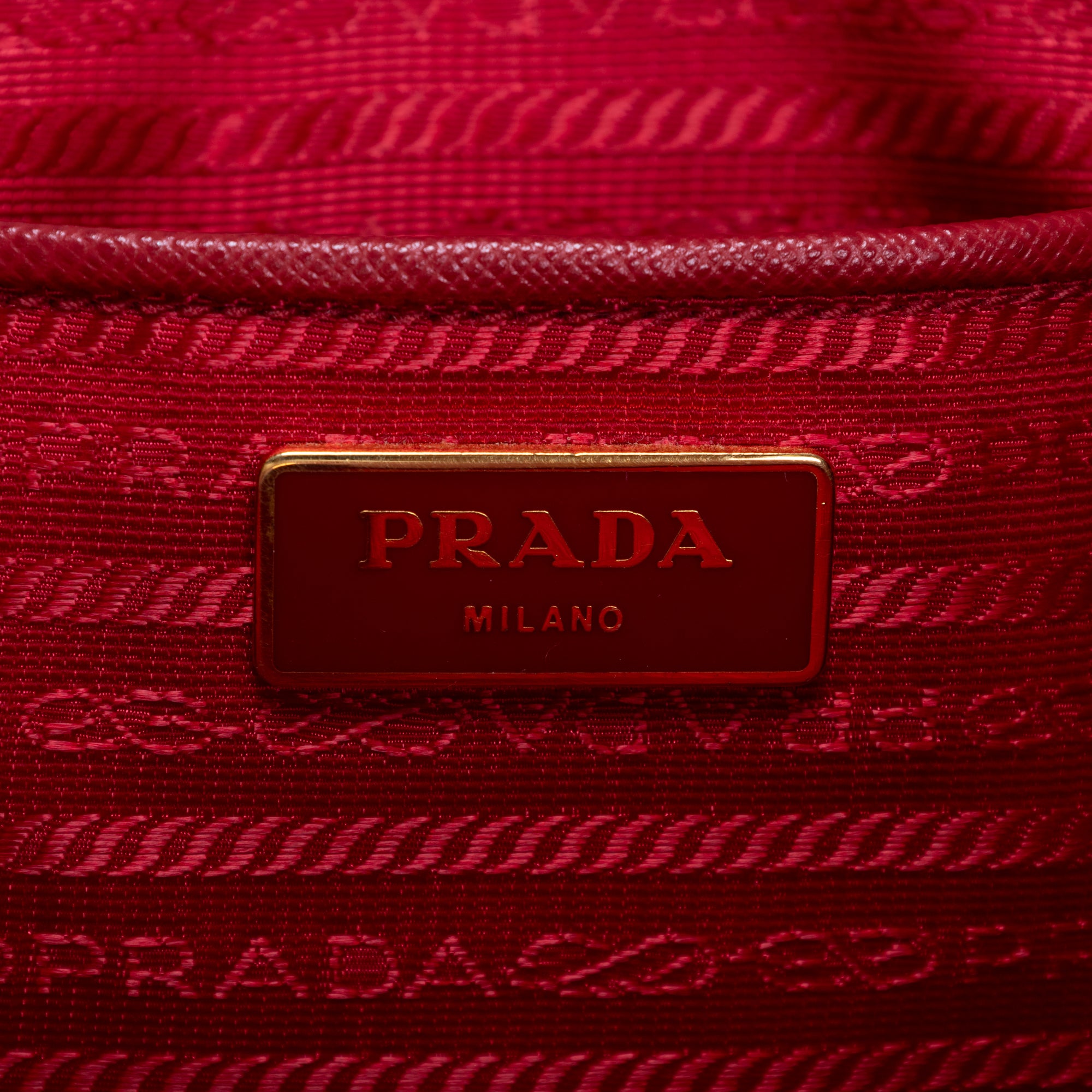 Handbag Saffiano Lux Tote Red Saffiano Leather