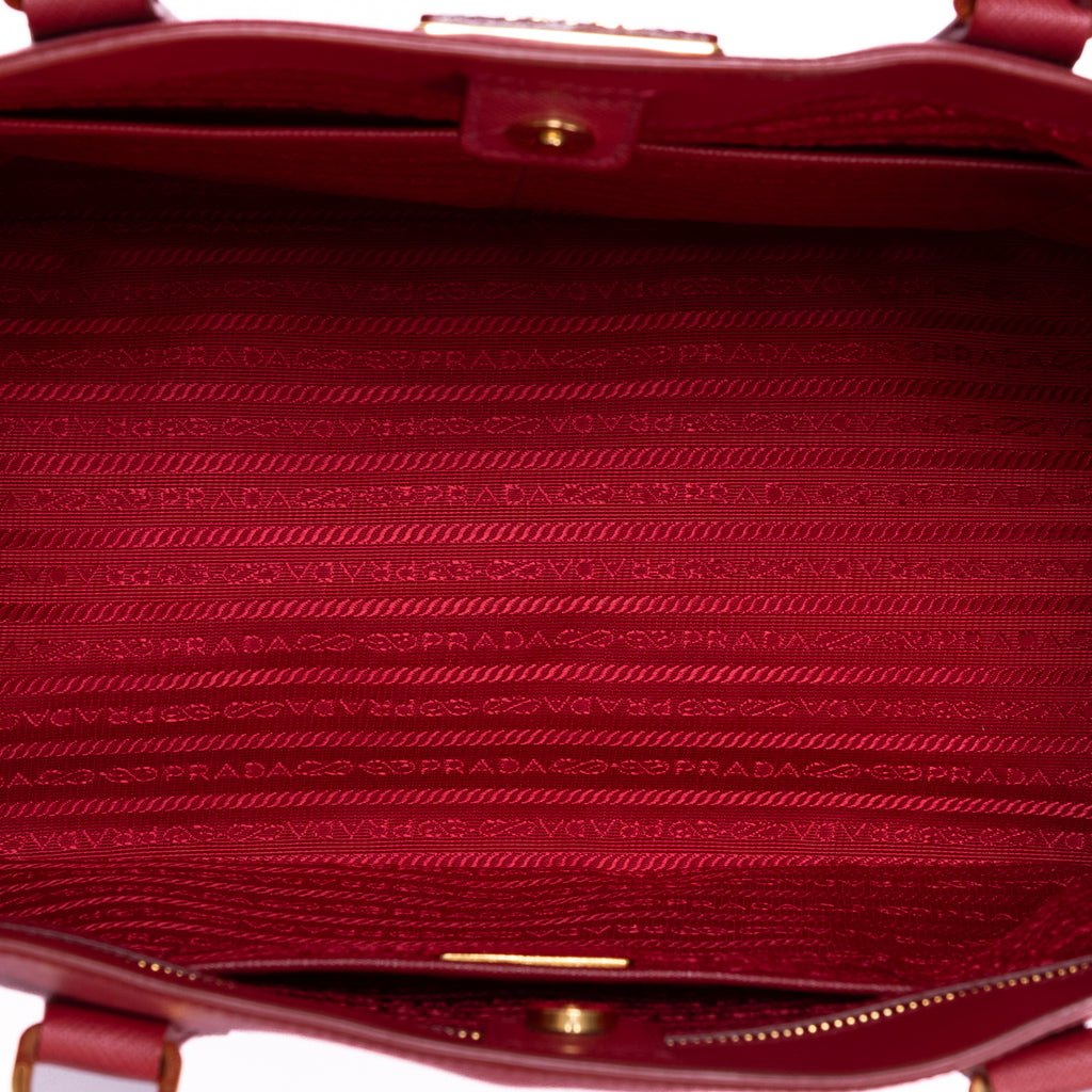 Handbag Saffiano Lux Tote Red Saffiano Leather
