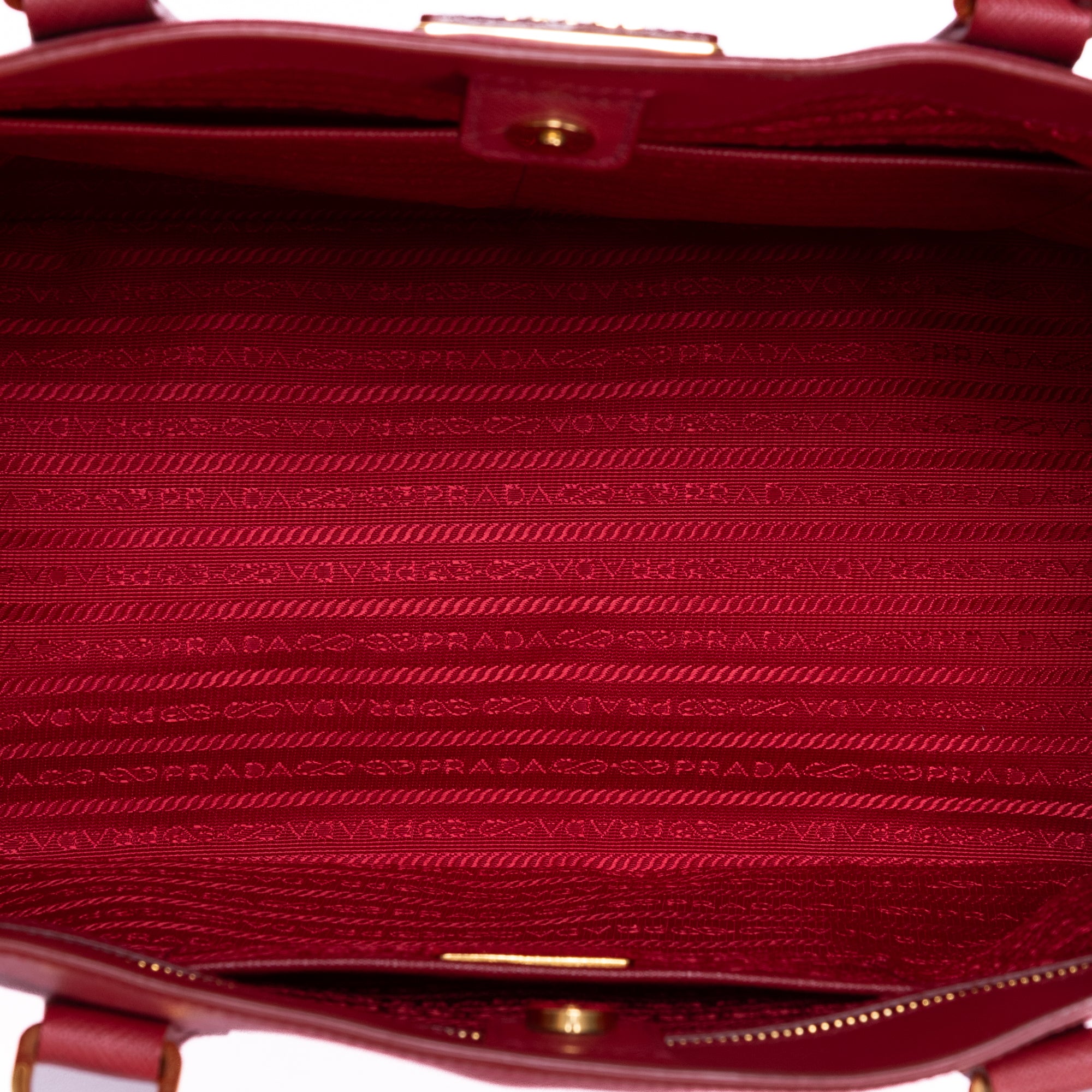 Handbag Saffiano Lux Tote Red Saffiano Leather