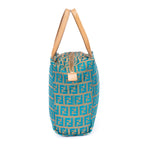 Fendi - Zucchino Mini - Beige/Bleu