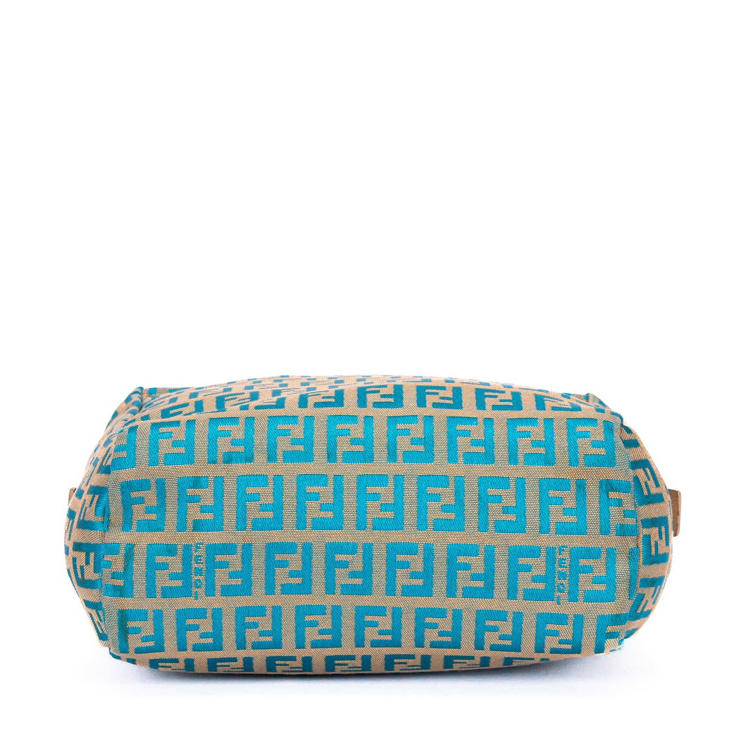 Fendi - Zucchino Mini - Beige/Bleu