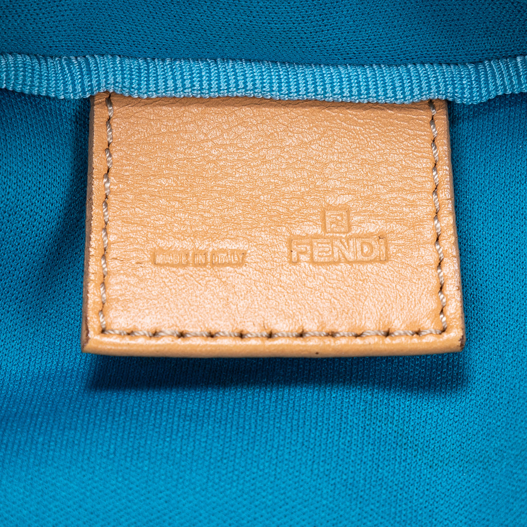 Fendi - Zucchino Mini - Beige/Bleu