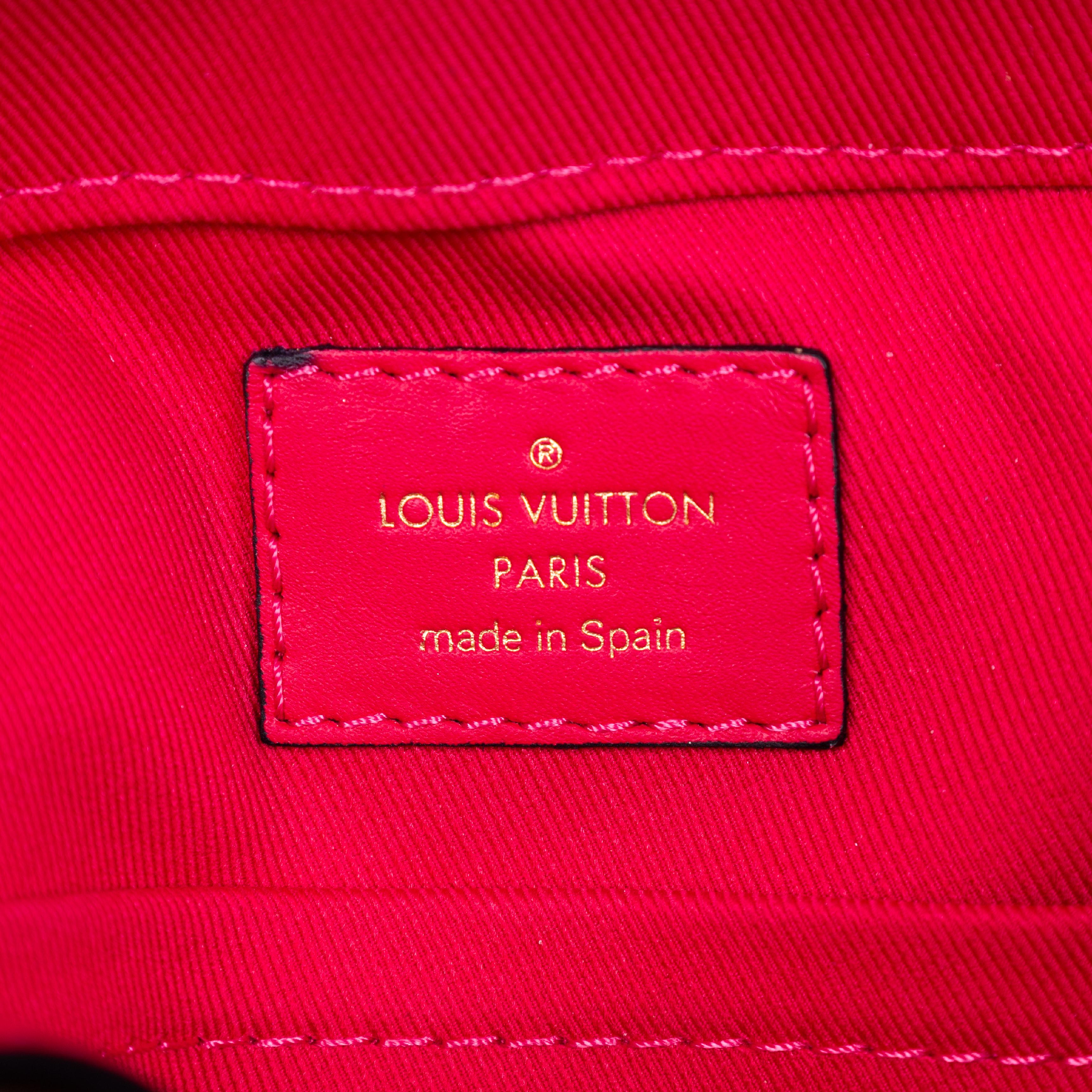 Sac bandoulière Saintonge Monogram Canvas marron