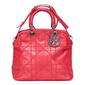 Handbag Granville Pink Quilted Pebbled Leather