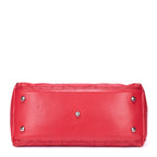 Handbag Granville Pink Quilted Pebbled Leather