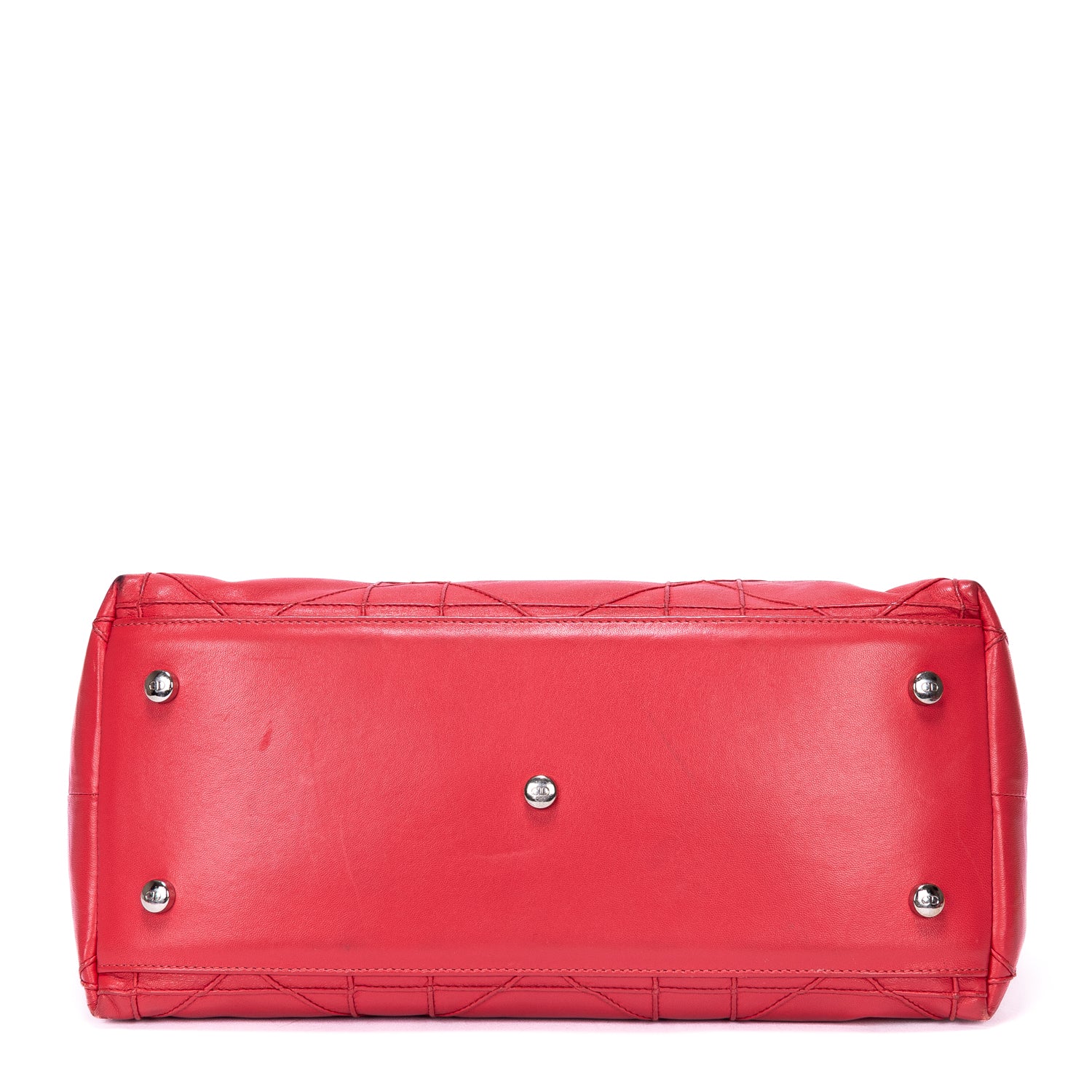 Handbag Granville Pink Quilted Pebbled Leather