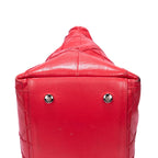 Handbag Granville Pink Quilted Pebbled Leather