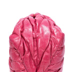 Handbag 2-Way Tote Pink Nappa Gaufre Leather