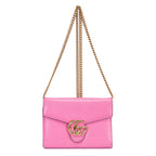 Shoulder Bag Marmont Wallet On Chain Pink Pebbled Leather