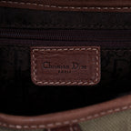 Bolso de mano Saddle 2003 Lona caqui marrón