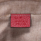 Sac appareil photo Bree GG Canvas à porter épaule ou croisé Rouge toile monogramme GG