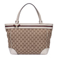 Sac à bandoulière Mayfair fourre-tout toile monogrammée GG beige