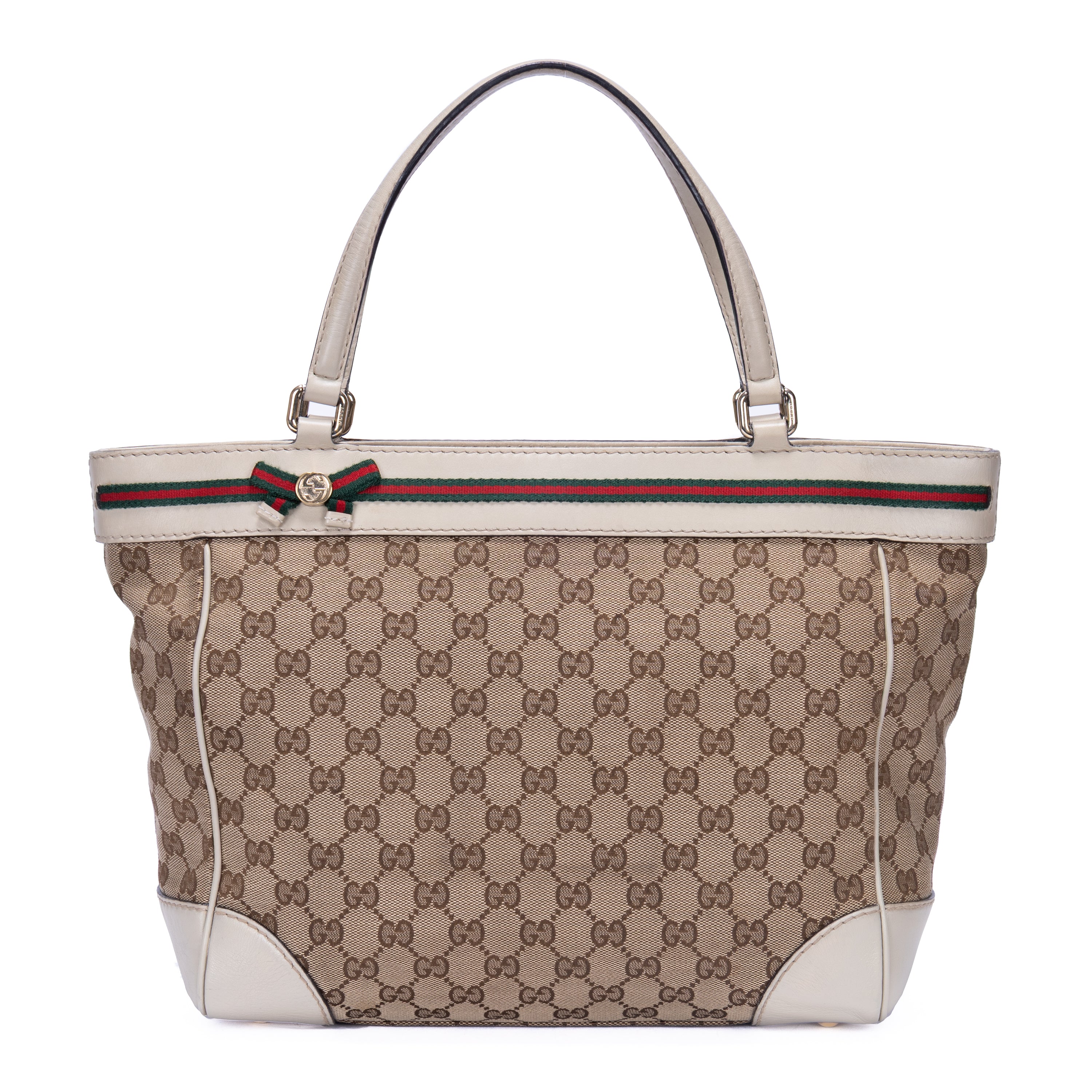 Sac à bandoulière Mayfair fourre-tout toile monogrammée GG beige