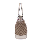 Sac à bandoulière Mayfair fourre-tout toile monogrammée GG beige