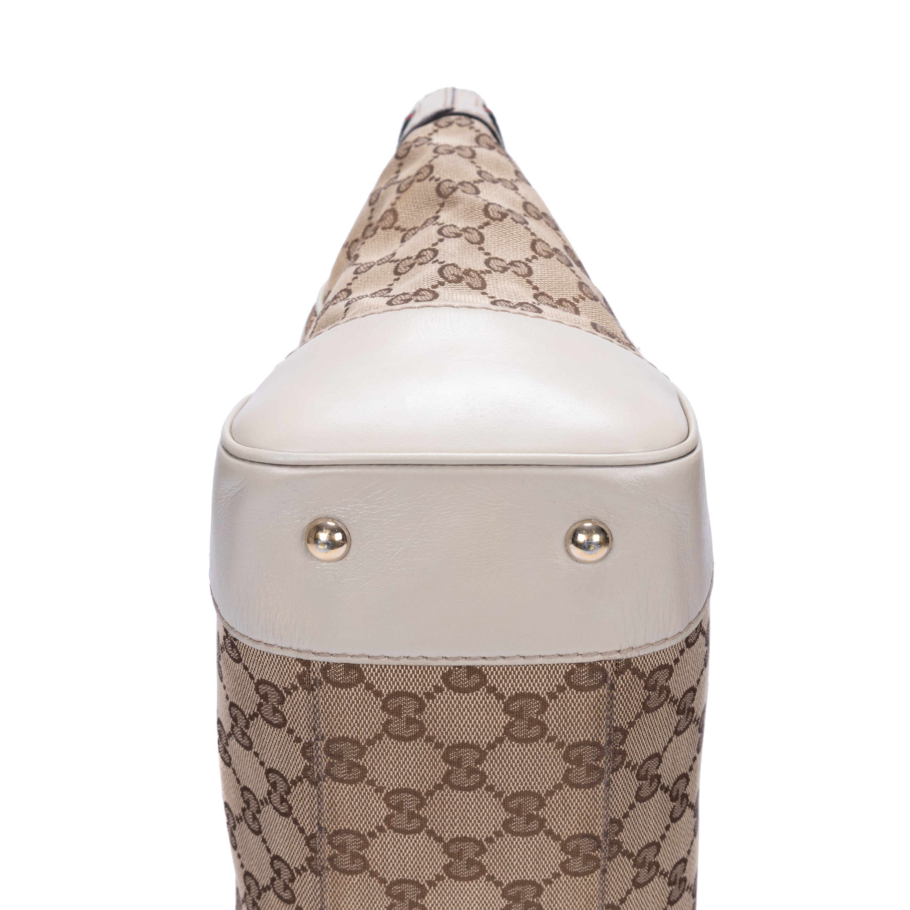 Sac à bandoulière Mayfair fourre-tout toile monogrammée GG beige