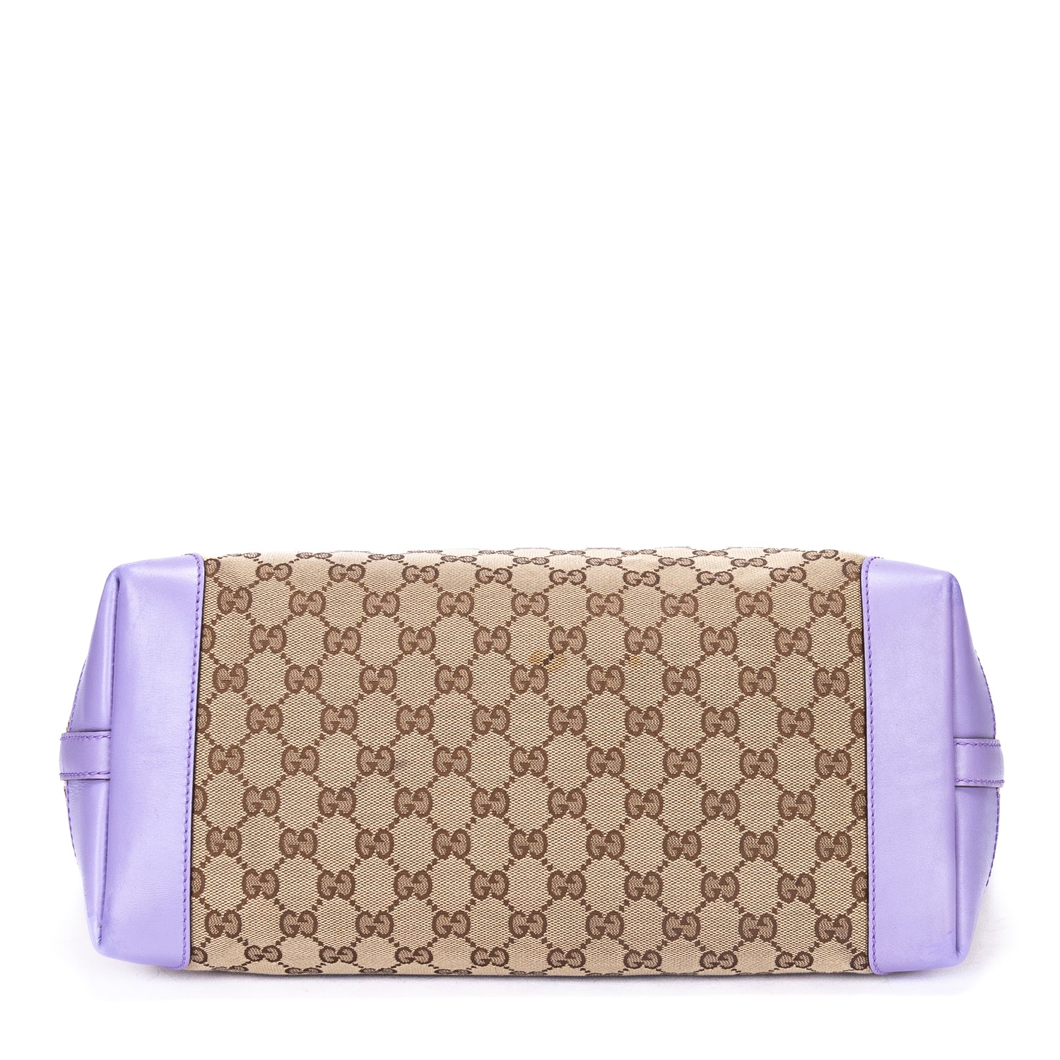 Bolso de Hombro Jacquard 2 Vías Shopper Lona GG Monograma Lila