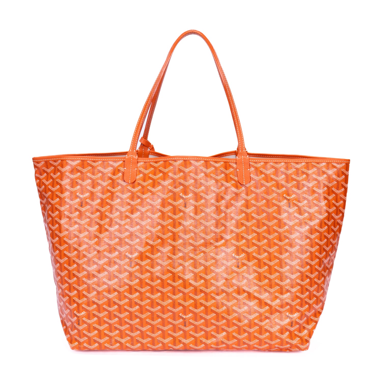 Shoulder Bag Saint Louis GM Orange Goyardine Coated Canvas
