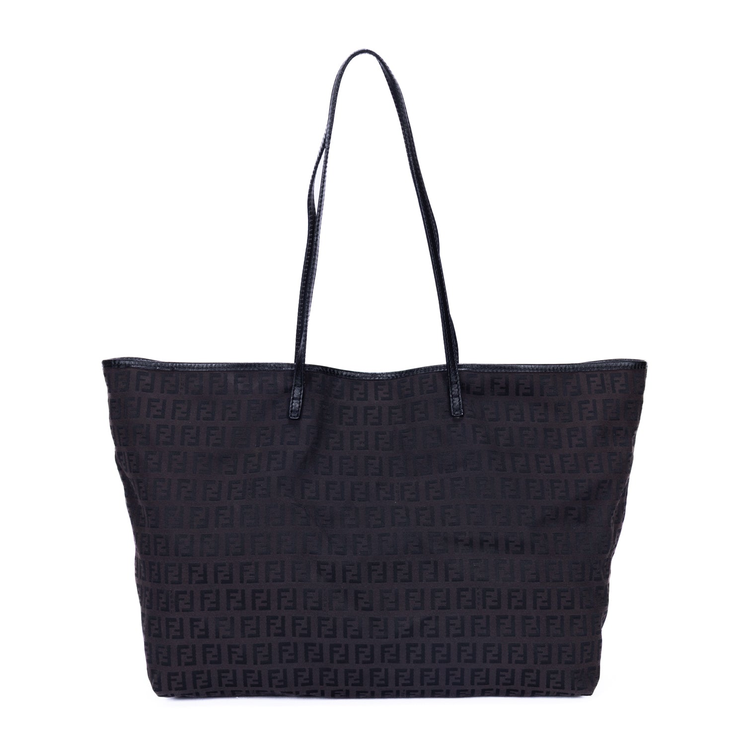 Shoulder Bag Zucchino Shopping Tote Dark Brown Zucchino Canvas