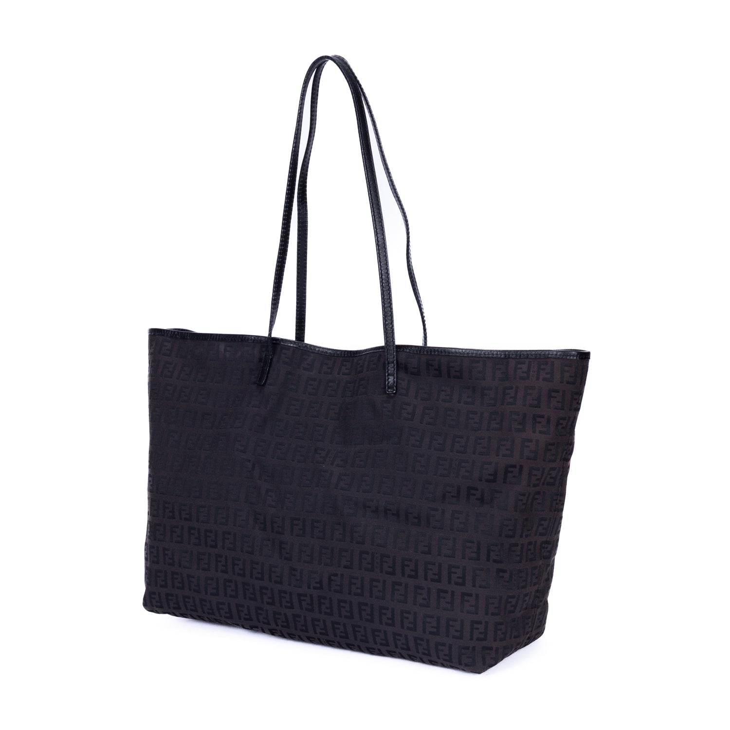 Shoulder Bag Zucchino Shopping Tote Dark Brown Zucchino Canvas