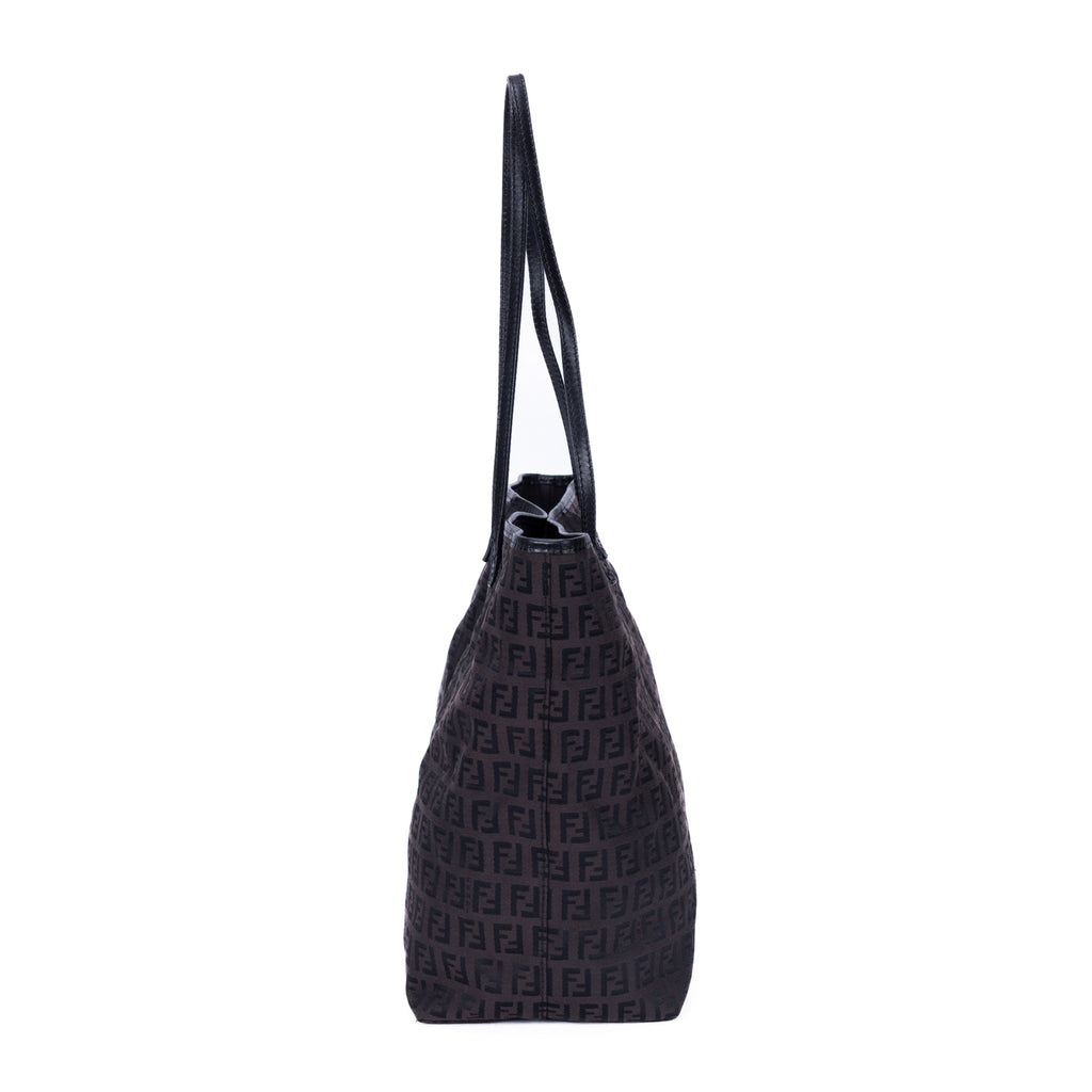 Bolso de hombro Zucchino Shopping Tote Lona Zucchino Marrón oscuro