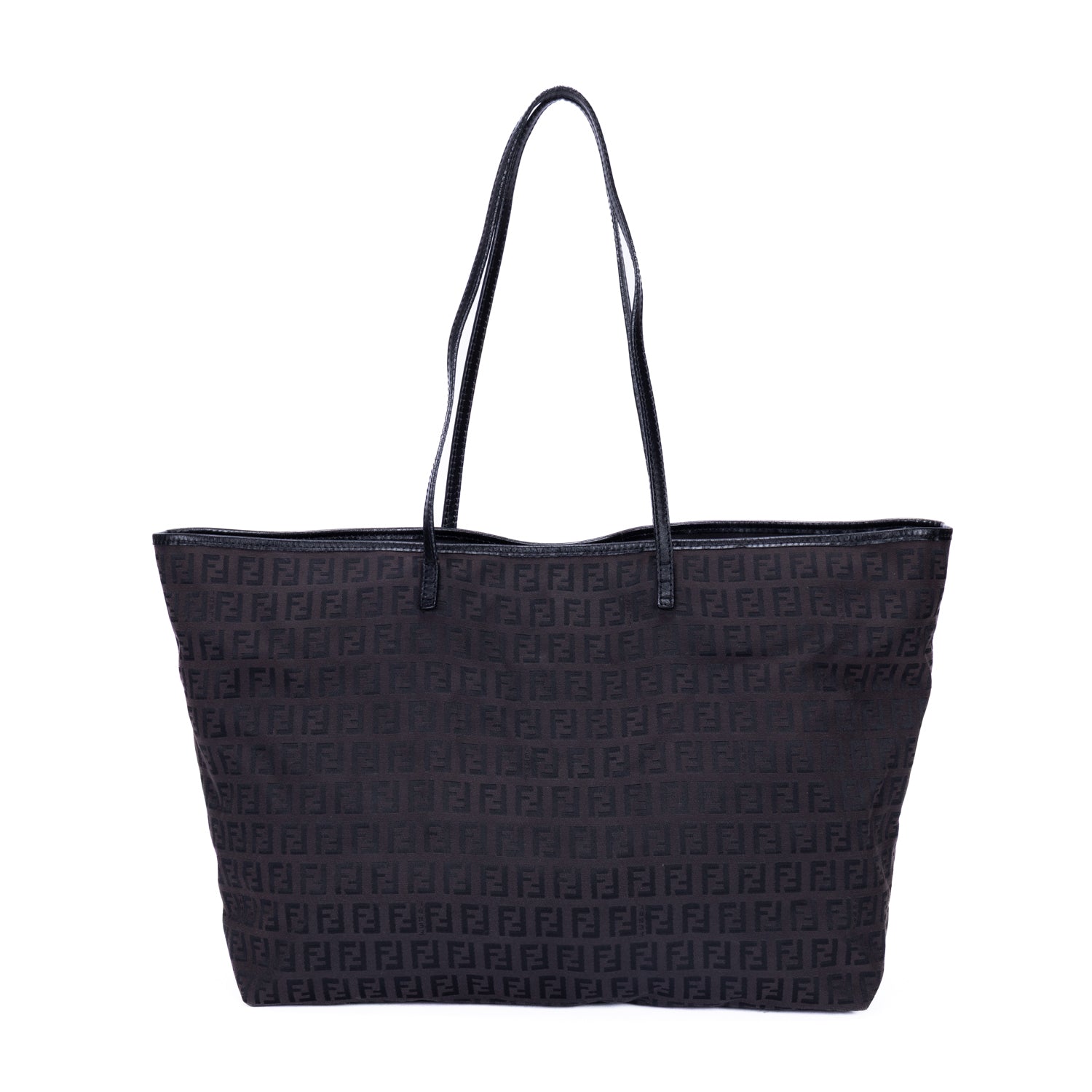 Shoulder Bag Zucchino Shopping Tote Dark Brown Zucchino Canvas