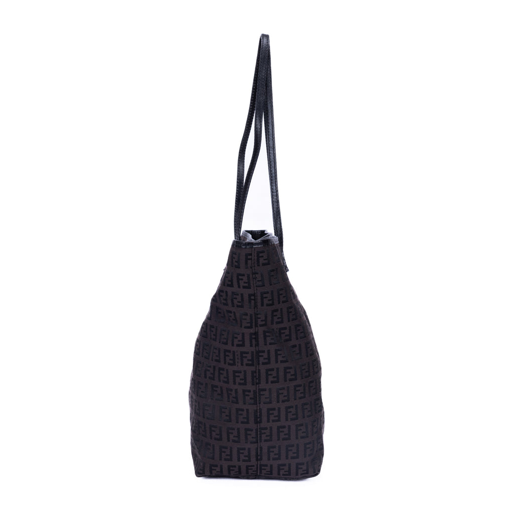 Bolso de hombro Zucchino Shopping Tote Lona Zucchino Marrón oscuro