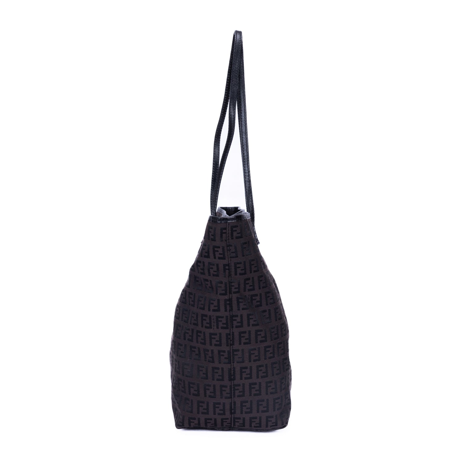 Shoulder Bag Zucchino Shopping Tote Dark Brown Zucchino Canvas