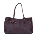 Sac à bandoulière Prince Fourre-tout moyen en cuir Guccissima marron foncé