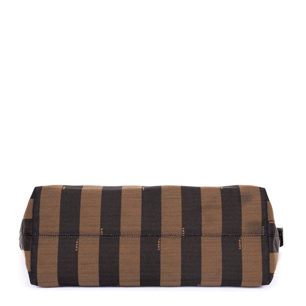 Sac cabas Requin toile Pequin rayée marron