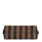 Sac cabas Requin toile Pequin rayée marron