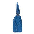 Shoulder Bag Tessuto Nylon Tote Blue Nylon