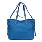 Shoulder Bag Tessuto Nylon Tote Blue Nylon
