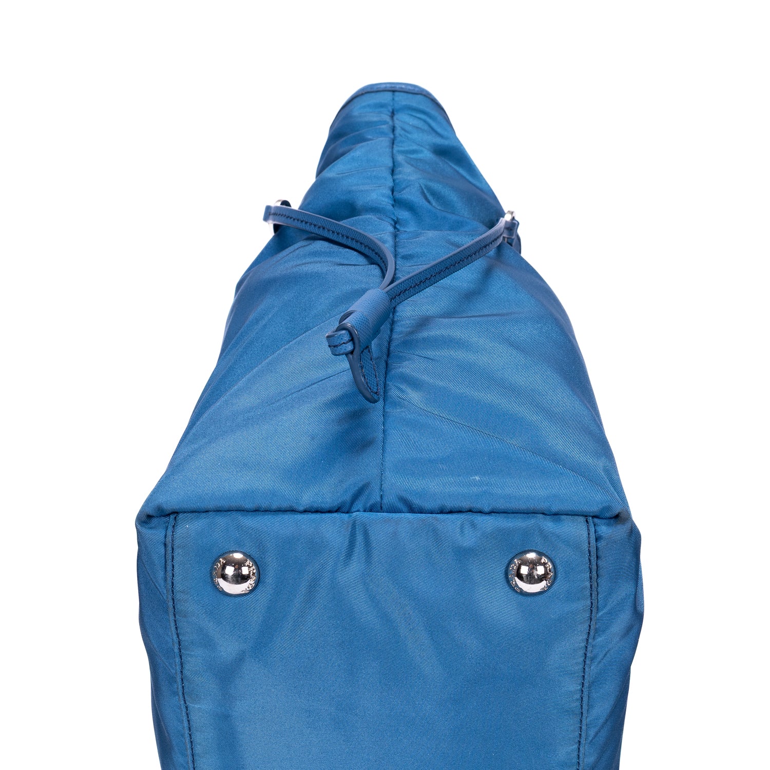 Shoulder Bag Tessuto Nylon Tote Blue Nylon
