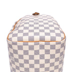Sac à main Speedy 30 Ivoire Damier Azur