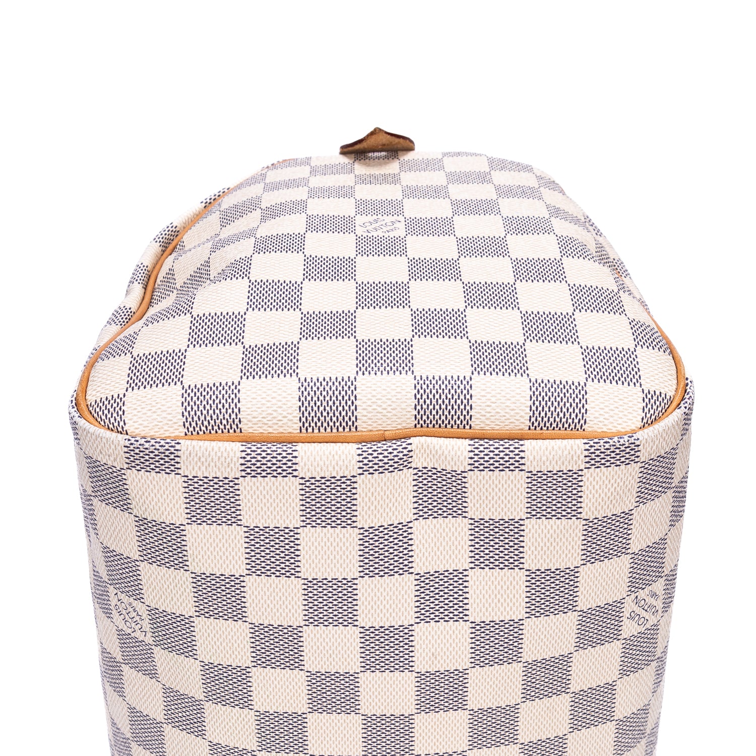 Sac à main Speedy 30 Ivoire Damier Azur