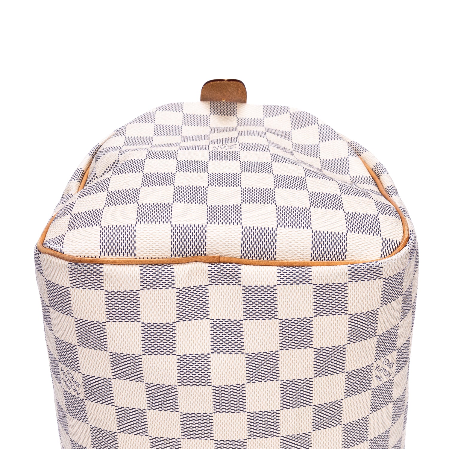 Bolso de mano Speedy 30 Damier Azur color marfil